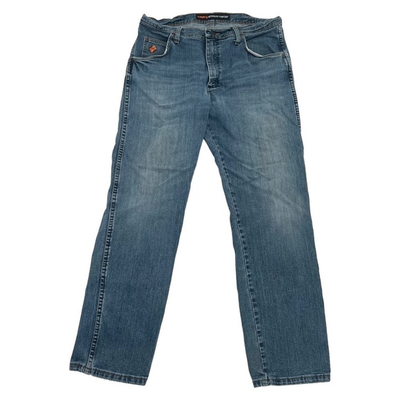 Wrangler Flame Resistant Advanced Comfort Regular Fit Jeans Size 34 x 32 Men's - Picture 1 of 8